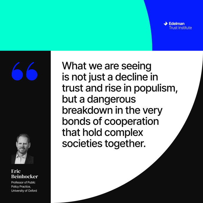Eric Beinhocker Evolving Trust Quote Card