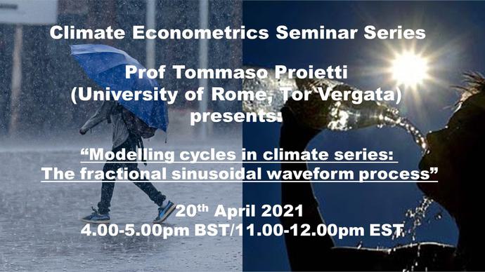Tommaso Proietti Flyer